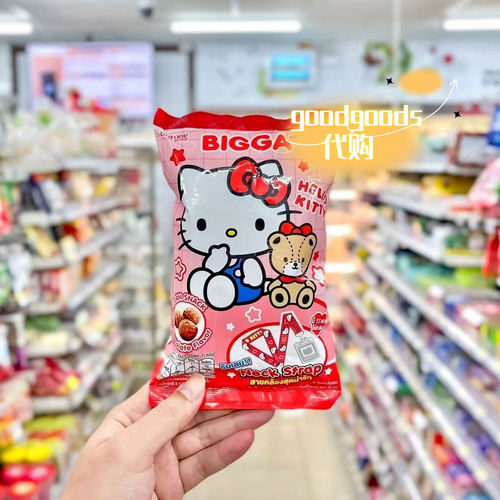 泰国 711便利店玩具零食盲盒三丽欧飞天小女警kitty玩具随机