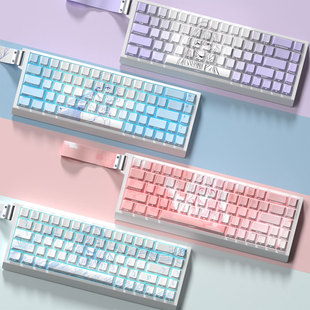 中野三玖 宫园薰 伊蕾娜 洛琪希二次元键帽原厂侧刻透光适配60/68