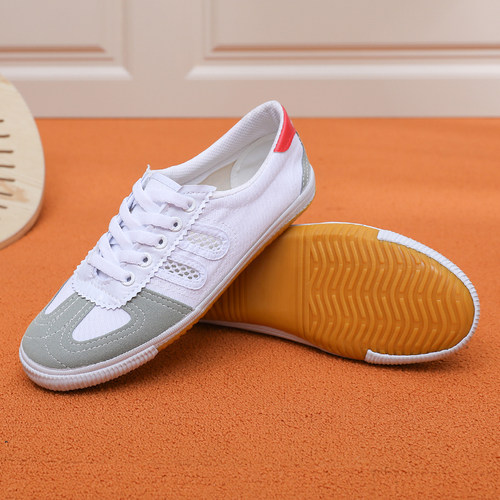 排球鞋帆布鞋透气防滑体考训练鞋