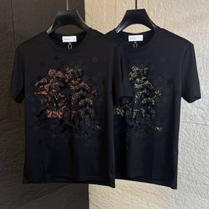 欧洲站夏季男士短袖t恤修身凉感T
