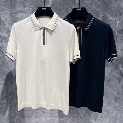 2026夏季男士短袖t恤翻领polo衫