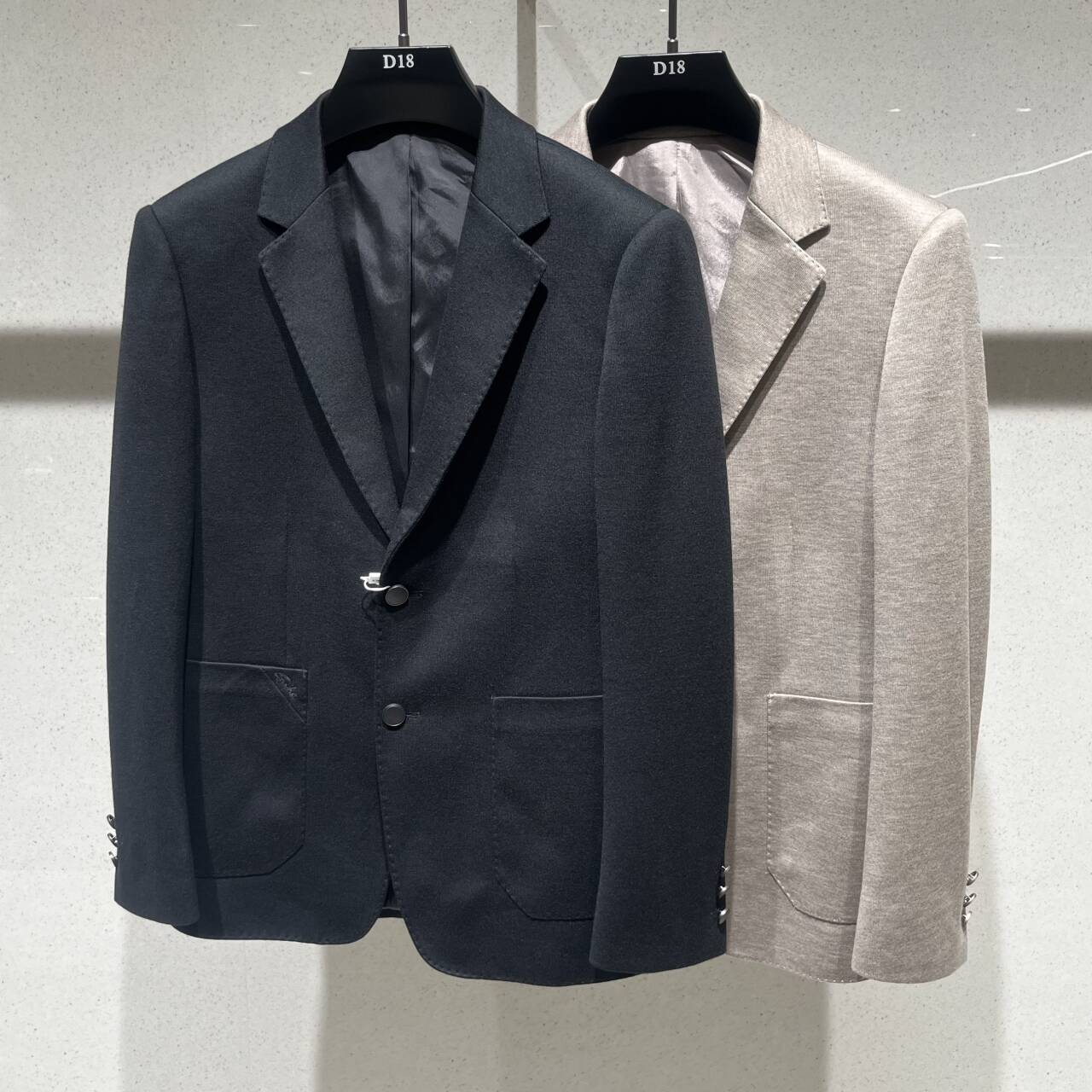 欧货高端秋季男士长袖翻领西服