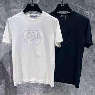 莫代尔短袖 2026夏季 新款 男士 体恤字母休闲凉T t恤潮牌轻奢高端半袖