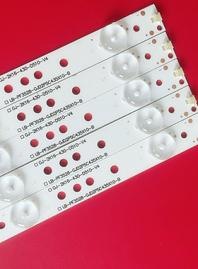 飞利浦43PFF3752/T3 43PFF1651/T3液晶灯条LD43V02S 43HFF5653/T3