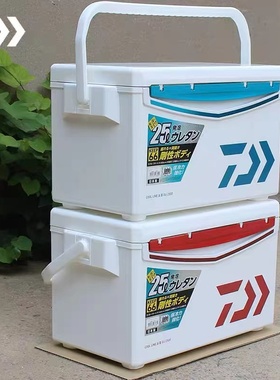 达亿瓦钓箱GU2500三代保温日本原装进口户外垂钓达瓦台钓箱