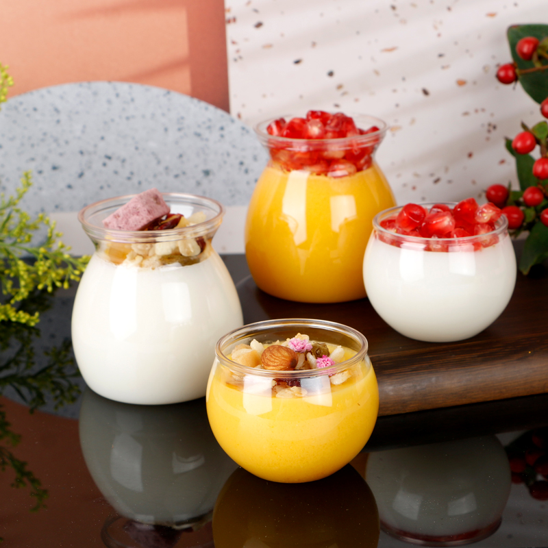 迷你pet蜜糖罐布丁杯甜品星球