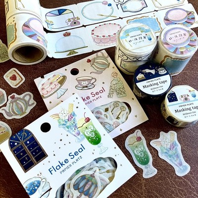 PapierPlatz卷状便签宝石咖啡馆