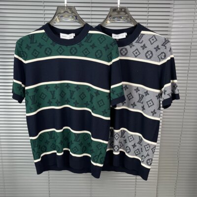 欧货夏季男士冰丝短袖t恤百搭薄