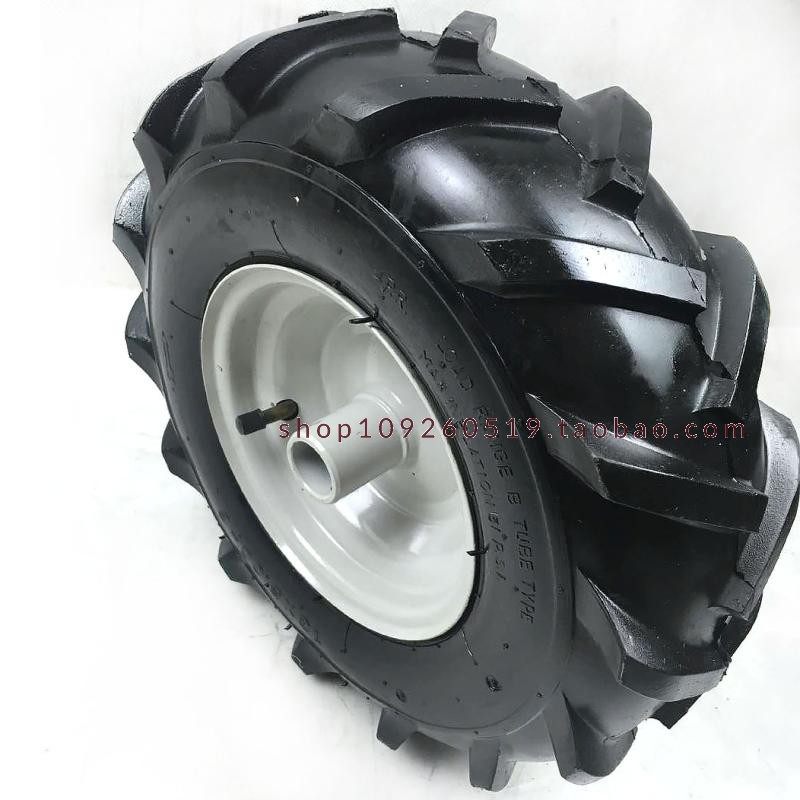 四轮沙滩车 卡丁车割草机13X5.00-6寸内外胎 拖拉机花纹轮胎轮毂
