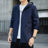 2024春秋新品店主风棒球服教练服日系休闲连帽夹克男潮流，男装夹克，星座222