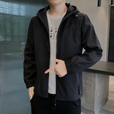 2024春秋新品店主风棒球服日系休闲连帽夹克男潮流外套JK201-p65，男装夹克，星座222