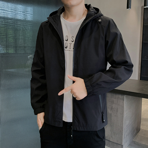 2024春秋新品店主风棒球服日系休闲连帽夹克男潮流外套 JK201-p65图片