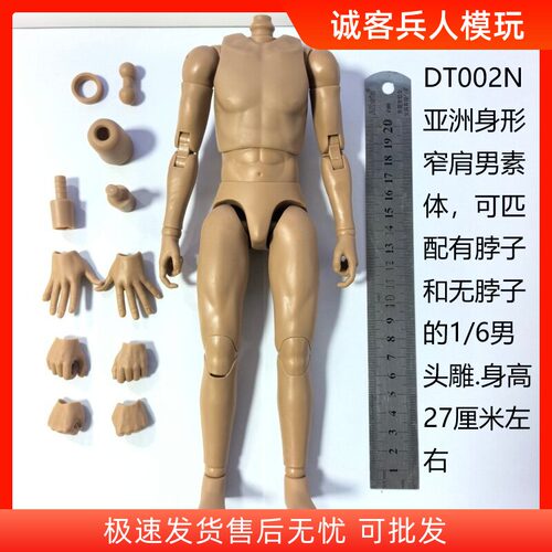 1/6兵人男款素体DT002N超可动