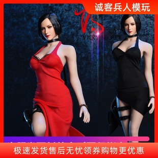 艾達王 連衣裙晚禮服裝 6兵人偶衣服現(xiàn)貨 女兵人 vstoys1
