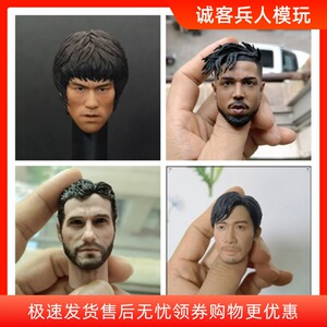 影星李小龙美队皮特阿诺多款兵人