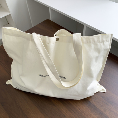 2026年新款夏季轻薄慵懒风帆布袋