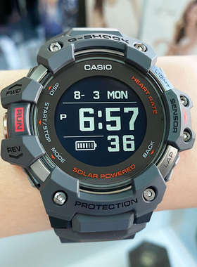 CASIO卡西欧猫人三代蓝牙计步运动男士手表GPS心率监测GBD-H1000