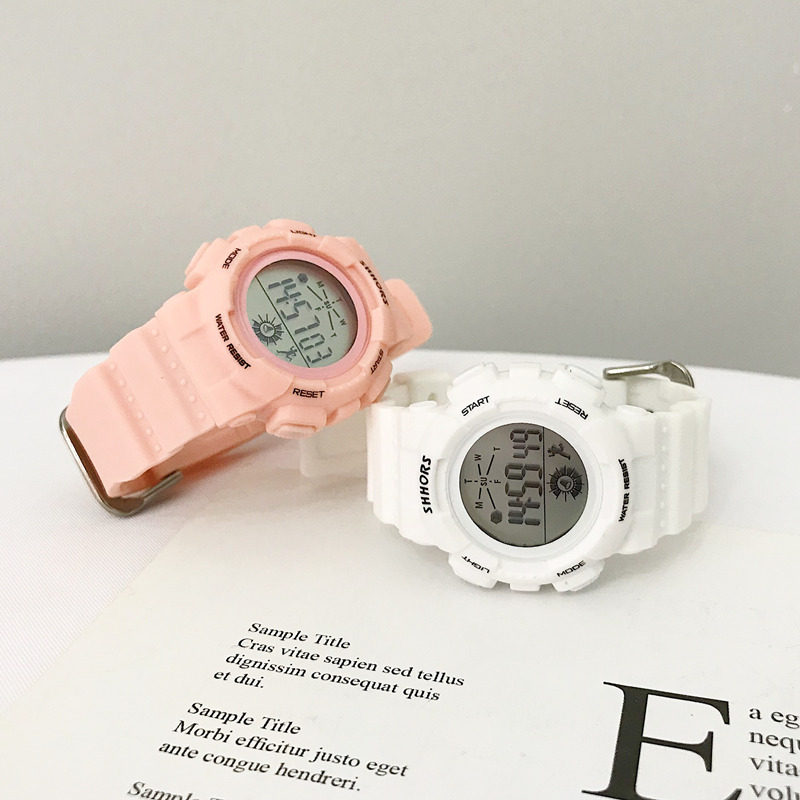 ins超火的櫻花粉色少女日系手表女學生學院風複古防水夜光休閑潮在類目 手錶, 腕錶中 - 來自Buy2taobao.com提供專業的淘寶代購服務