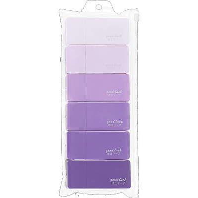 【送5支刷题笔】渐变色修正带