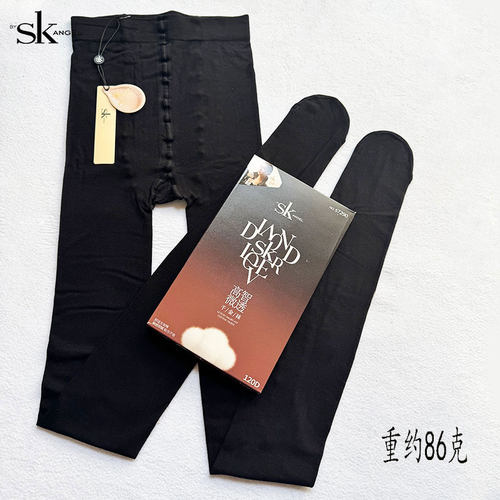 SK7290春秋棉面性感薄款连裤袜女哑光120D微透提臀收腹袜打底裤袜