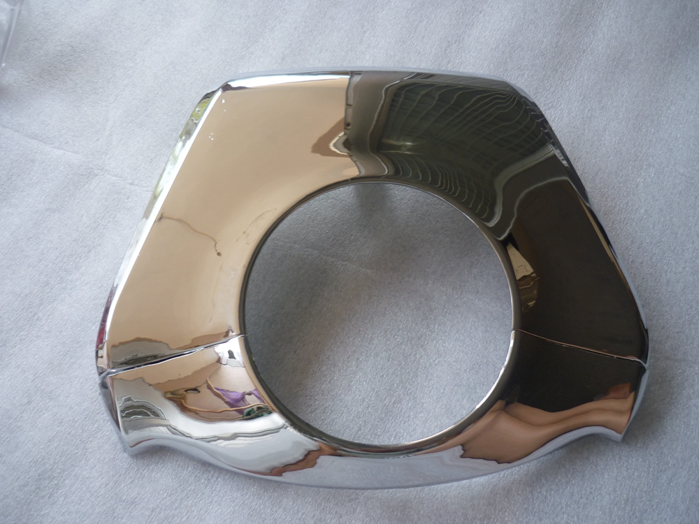 适合HOND本田FORZA250 MF-08 佛沙250 龙头车把电镀盖 钛座电镀盖