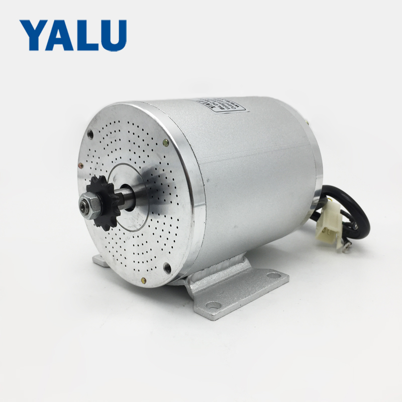 MY1020升级版 无刷高速电机1000W36V48V电动滑板摩托车沙滩车电机