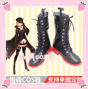 碧蓝航线 威尔士亲王cosplay鞋cos鞋子定做