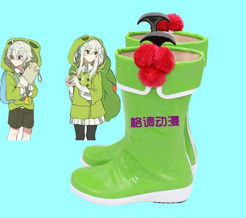 C7093旅行青蛙 拟人 大呆小呆 cosplay鞋