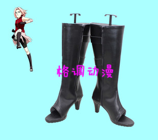 B5612火影忍者 春野樱 COSPLAY鞋 COS鞋
