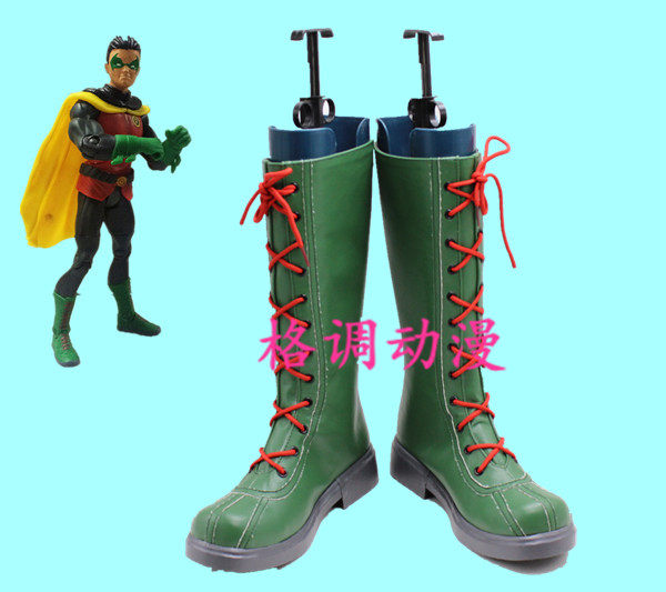 C3517蝙蝠侠 达米安韦恩 COSPLAY鞋 COS鞋