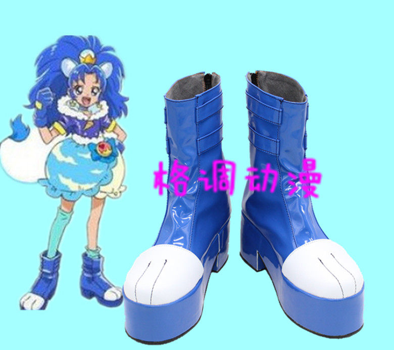 B9939 KiraKira☆光之美少女 A La Mode 立神葵COS鞋动漫鞋