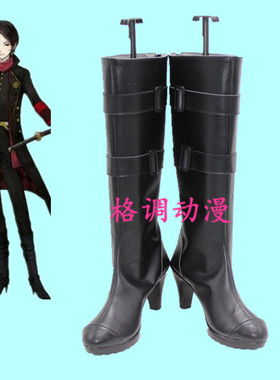 B5794刀剑乱舞 加州清光 打刀男士COS鞋COSPLAY鞋来图定制