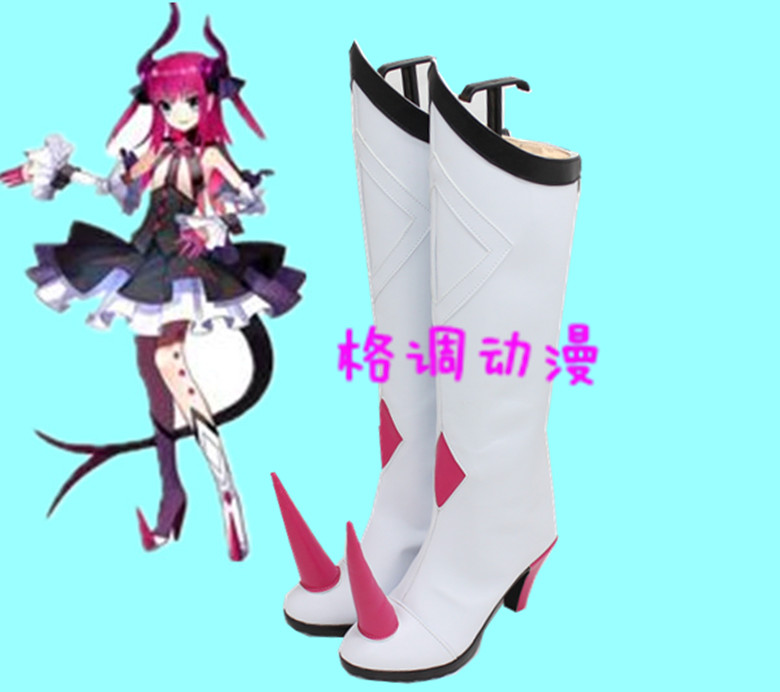 C0587FateEXTRA CCC 伊丽莎白 巴托里 红lancer 龙娘cos鞋动漫鞋