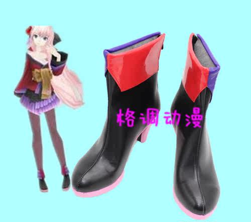 C3874VOCALOID 巡音 ＬＵＫＡ 花魁 和服版 COS鞋动漫鞋(独跟5cm)