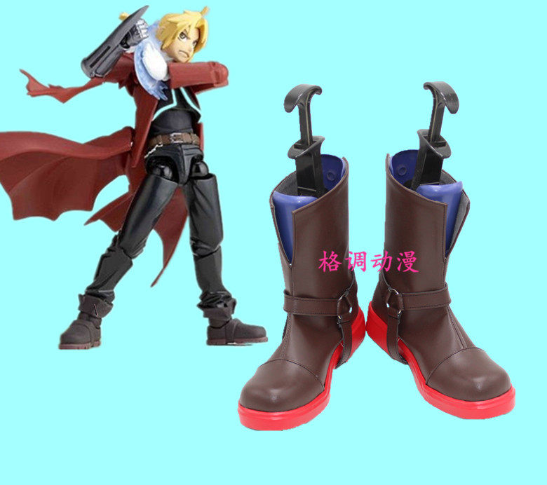 钢之炼金术师 爱德华COS鞋 COSPLAY鞋动漫鞋来图定制B7025在类目 模玩/动漫/周边/cos/桌游, Cosplay服饰/道具/服务, COSPLAY配件/道具/人偶服中 - 来自Buy2taobao.com提供专业的淘宝代购服务