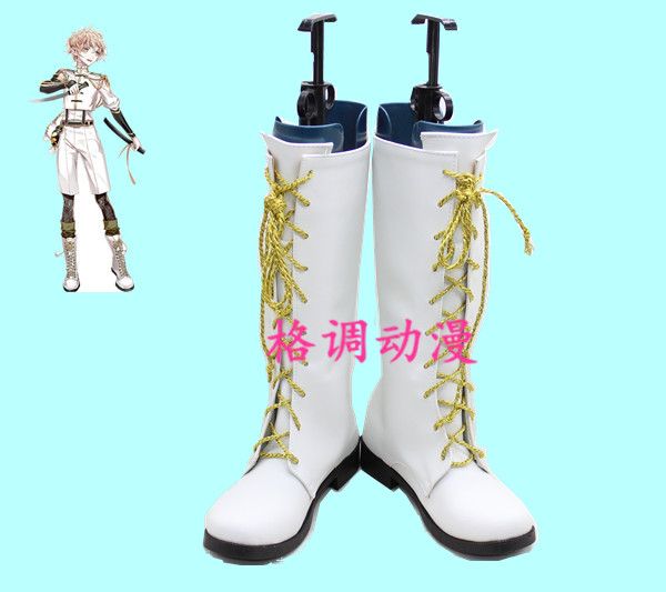 B9466刀剑乱舞 物吉贞宗 COS鞋 COSPLAY鞋动漫鞋来图定制