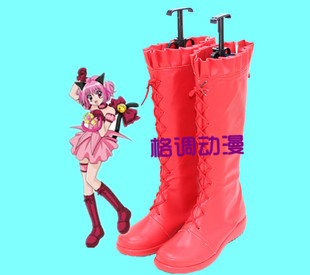 C7695东京猫猫(东京喵喵) 桃宫莓(小莓猫猫) cosplay鞋