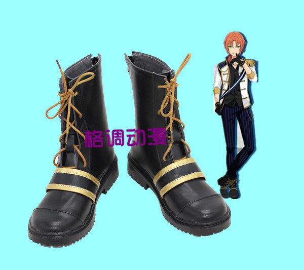 C6724偶像梦幻祭 Knights 队长 月永雷欧Leo cosplay鞋图片