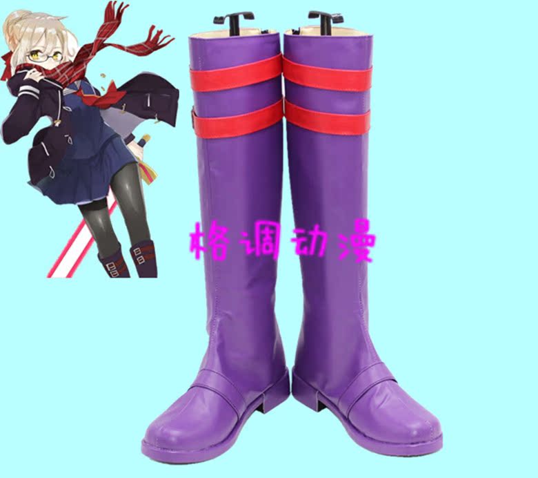 B6490  fate grand order 迷之女主角x alter 外号b呆cos鞋