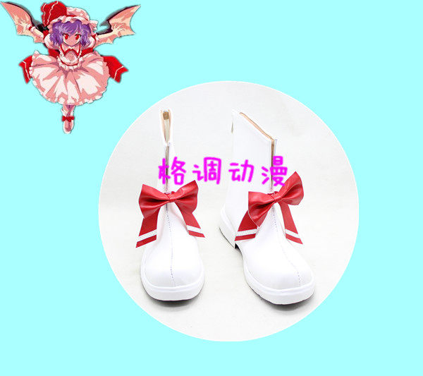 B6528东方 蕾米莉亚·斯卡雷特Remilia Scarlet COSPLAY鞋