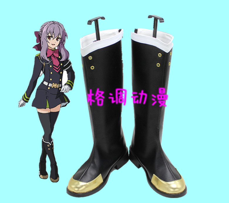 C0947终结的炽天使 柊筱娅 cosplay鞋 cos鞋动漫鞋