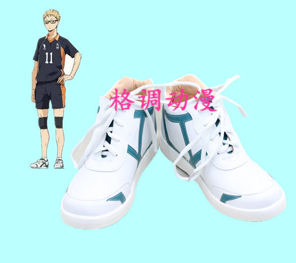 B0327 排球少年 乌野日向翔阳 月岛萤 菅原孝支队服cosplay鞋
