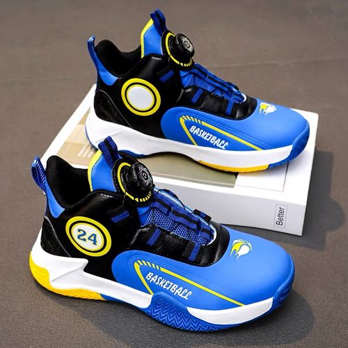科比24号旋转扣儿童篮球鞋