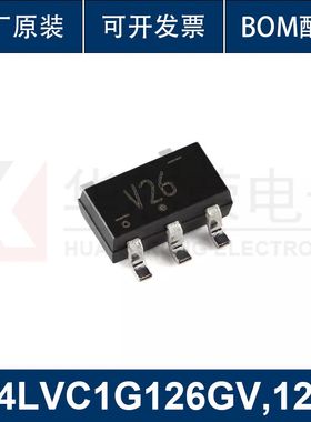 74LVC1G126GV ,125 SOT-753 总线缓冲器/线路驱动器；三态 原装正