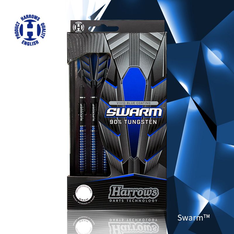 Swarm新款软式飞镖硬针钨钢耐用防滑镖harrows哈路士英国原装进口