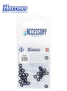 Clic O-Ring镖翼固定橡胶圈使Clic镖翼不旋转Harrows英国原装进口