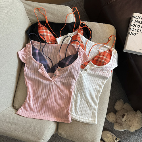 抹胸背心冰丝小衫两件套优品质