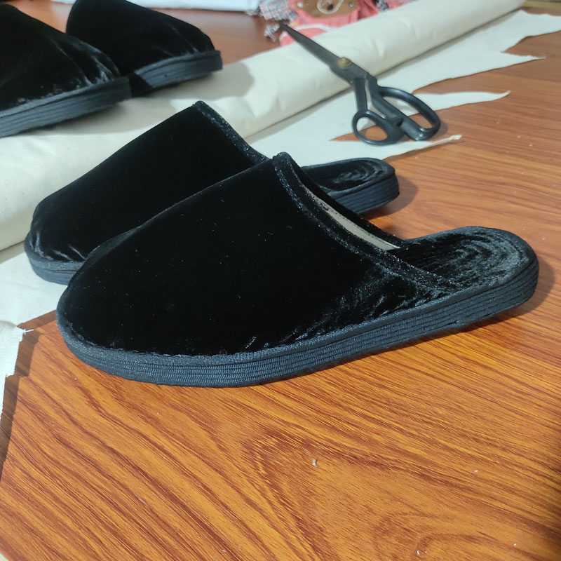 纯手工千层底拖鞋布鞋女鞋舒适透气吸汗养脚儿童布鞋汉服鞋棉拖鞋