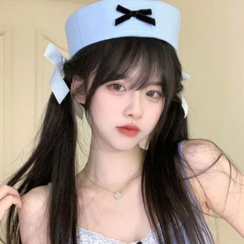 日系jk制服帽子复古y2k水手帽