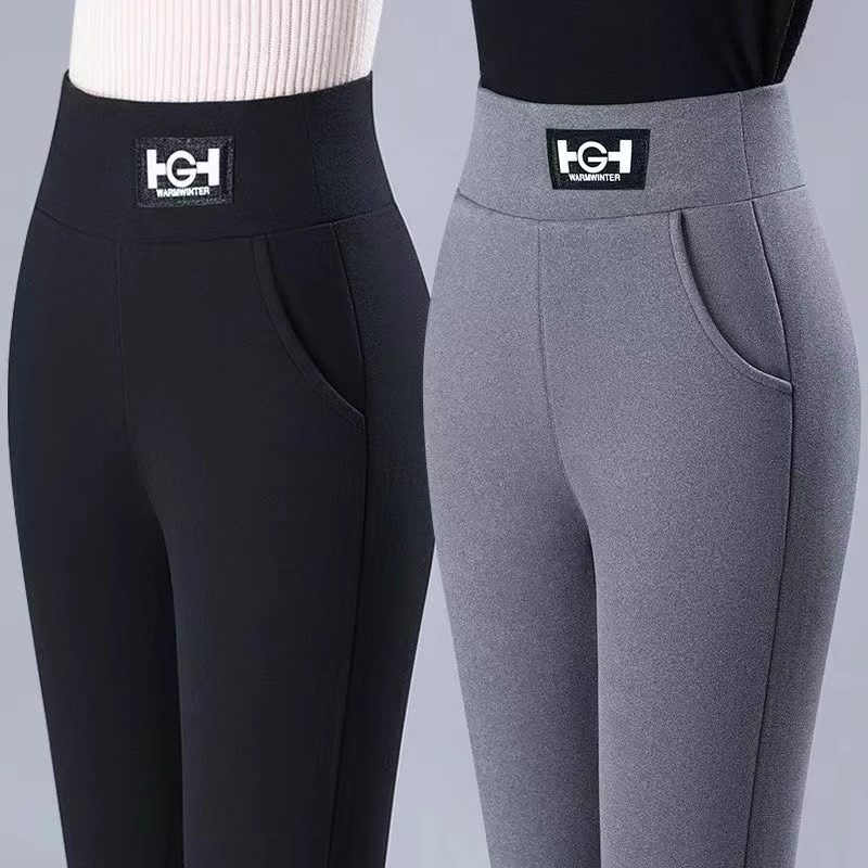 清仓捡漏~加绒加厚中年妈妈打底裤女秋冬新款高腰显瘦保暖小脚裤,女装/女士精品,卫裤,淘宝优惠券,粉丝福利购,淘宝优惠卷